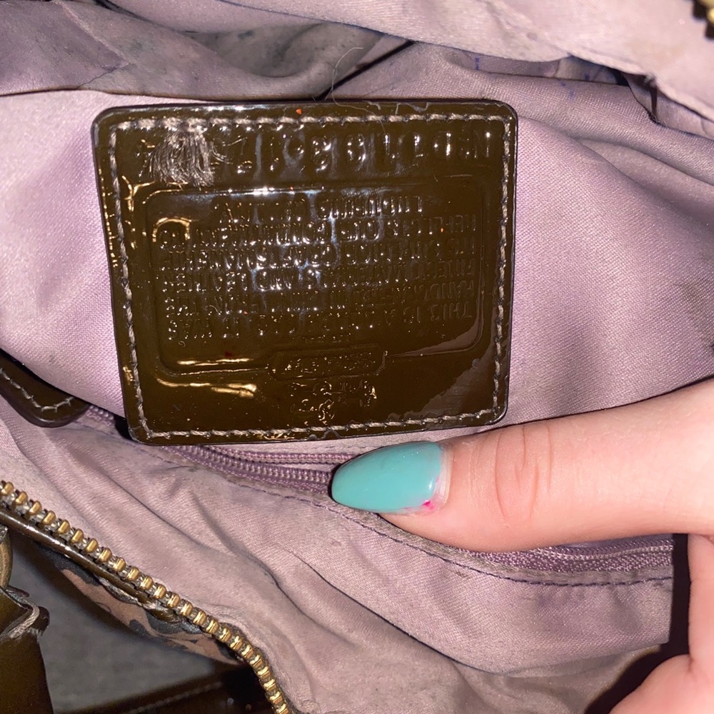 Authentic coach purse - Picture 3 of 3